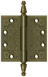 Deltana DSBP45U5 antique brass door hinge