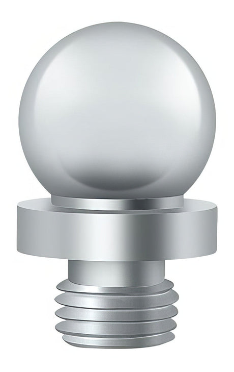 Deltana DSBT26D finial in satin nickel, additional view