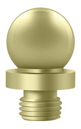 Deltana DSBT3-UNL unlacquered bright brass finial