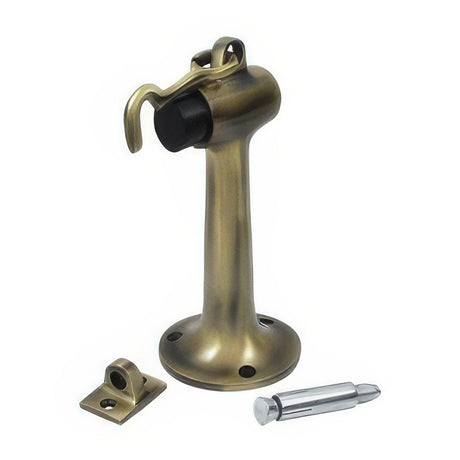 Deltana DSF630U5 antique brass floor stop