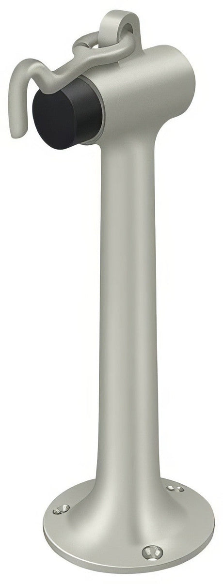 Deltana DSF830U15 floor mount door stop in satin stainless, additional view