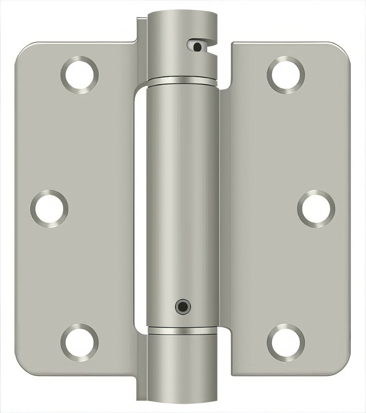 Deltana DSH35R415 satin nickel spring hinge