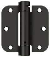 Deltana DSH35R510B oil rubbed bronze spring hinge