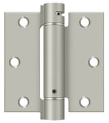 Deltana DSH35U15 satin nickel spring hinge