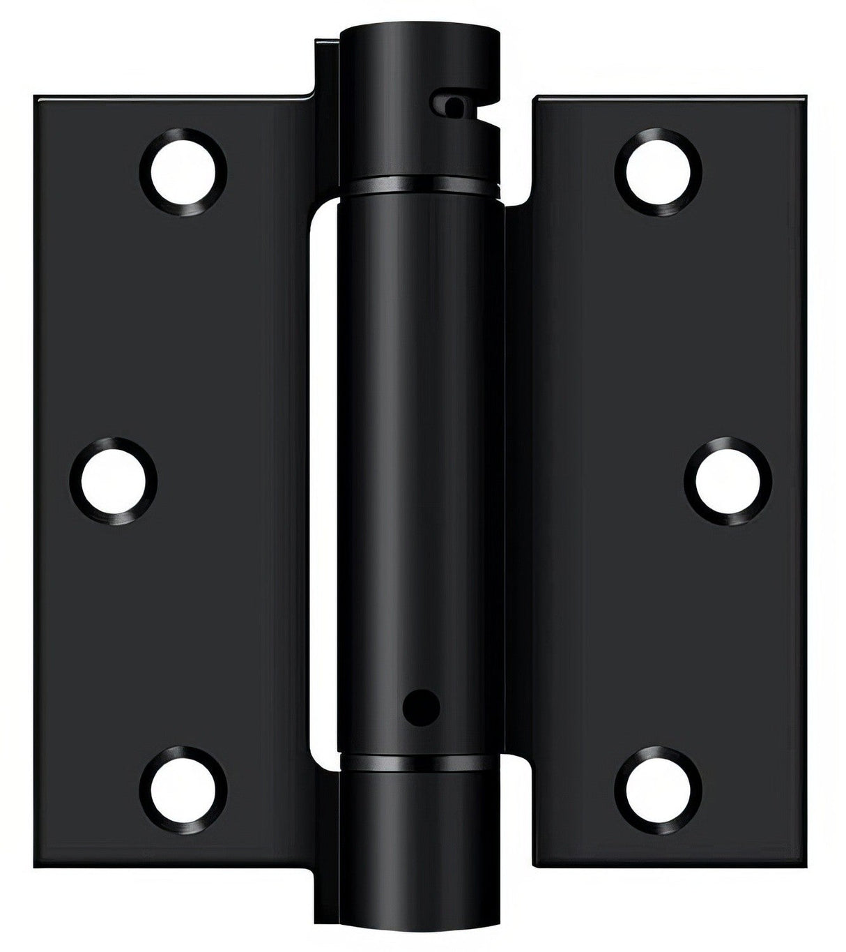 Deltana DSH35U1B black flat spring hinge