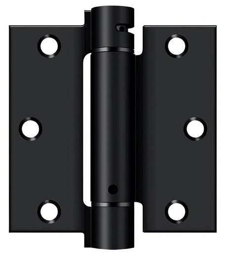 Deltana DSH35U1B black flat spring hinge