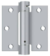 Deltana DSH35U26D satin chrome spring hinge
