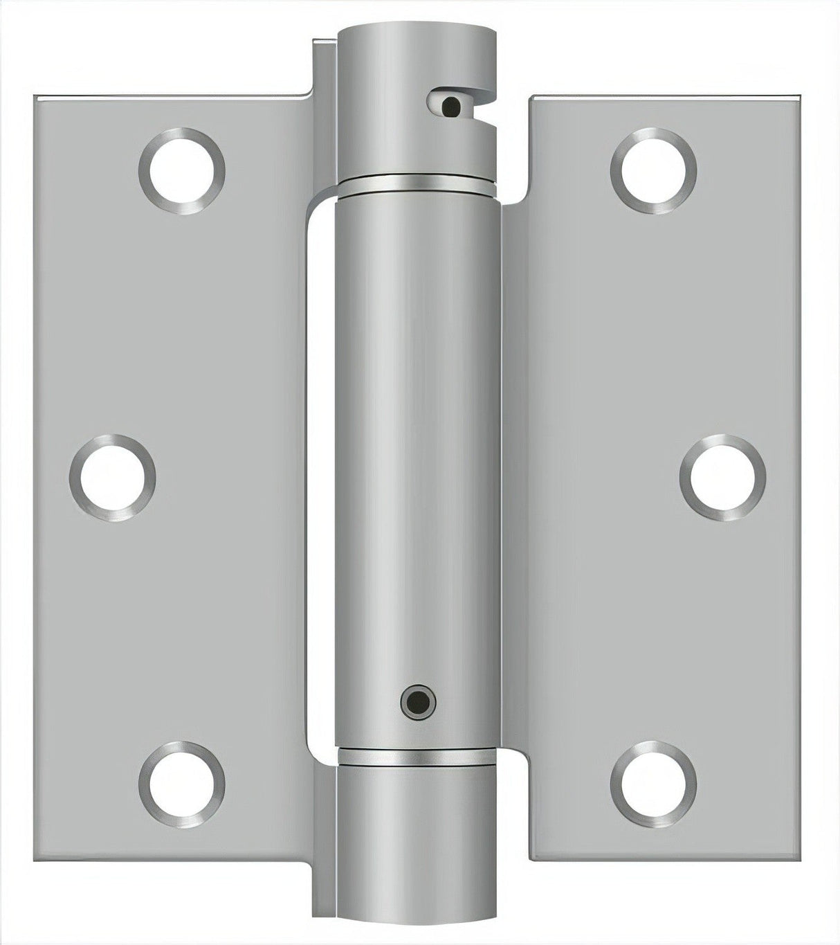Deltana DSH35U32D satin stainless steel spring hinge