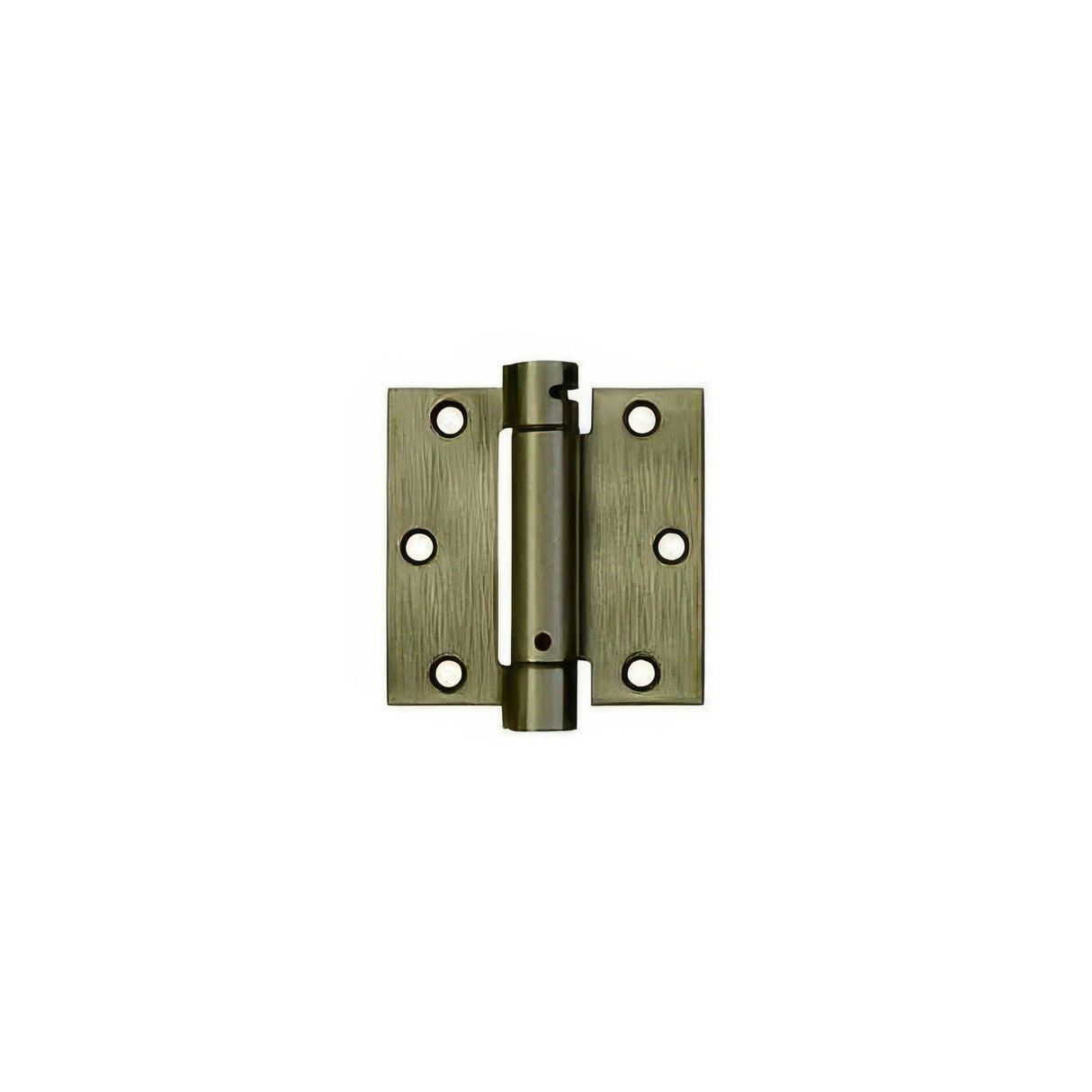 Deltana DSH35U5 antique brass spring hinge