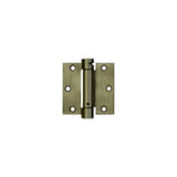 Deltana DSH35U5 antique brass spring hinge