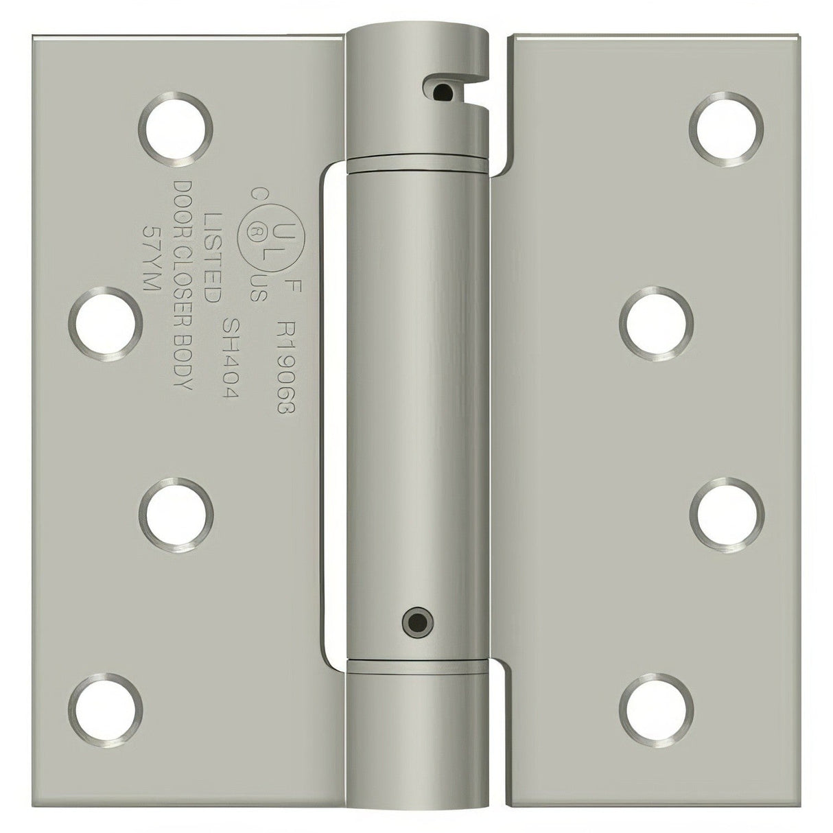 Deltana DSH44U15 satin nickel spring hinge