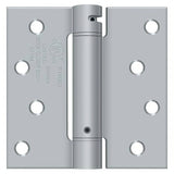 Deltana DSH44U26D satin chrome spring hinge