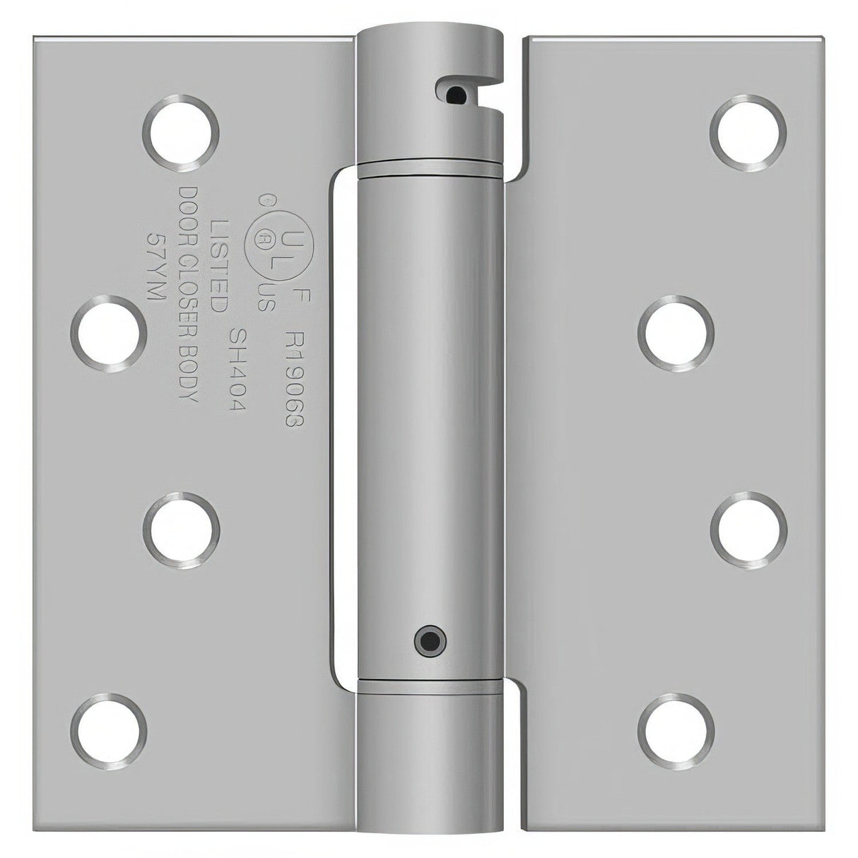 Deltana DSH44U32D satin stainless steel spring hinge