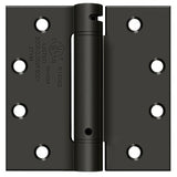 Deltana DSH45U10B oil rubbed bronze spring hinge