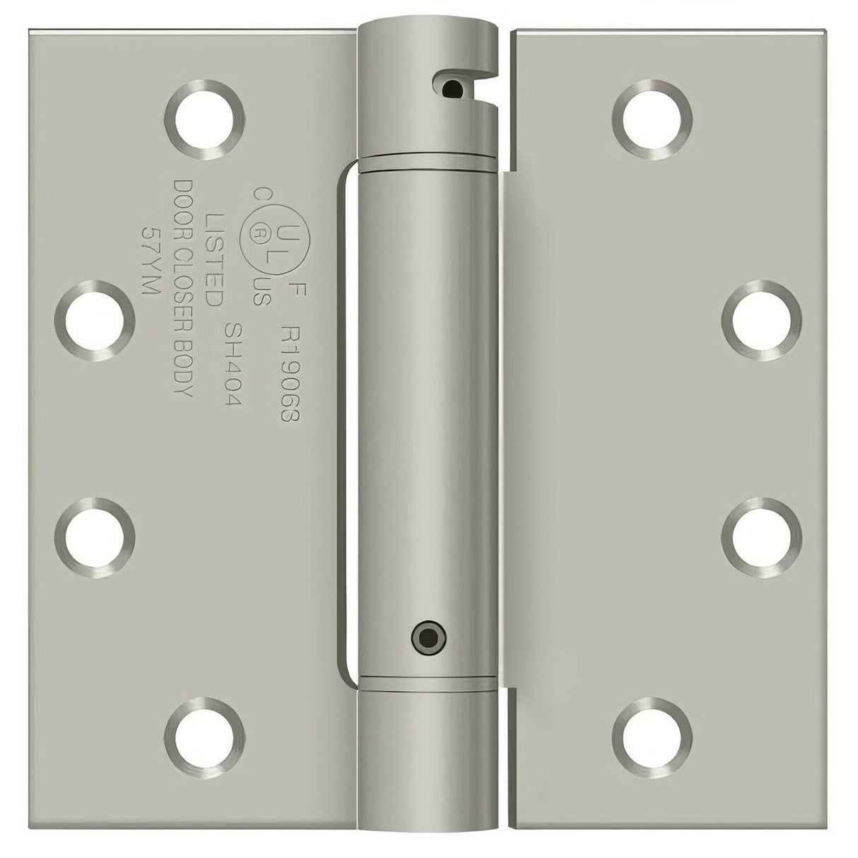 Deltana DSH45U15 satin nickel spring hinge