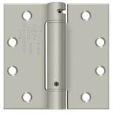 Deltana DSH45U15 satin nickel spring hinge