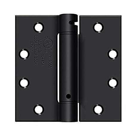 Deltana DSH45U1B paint black spring hinge
