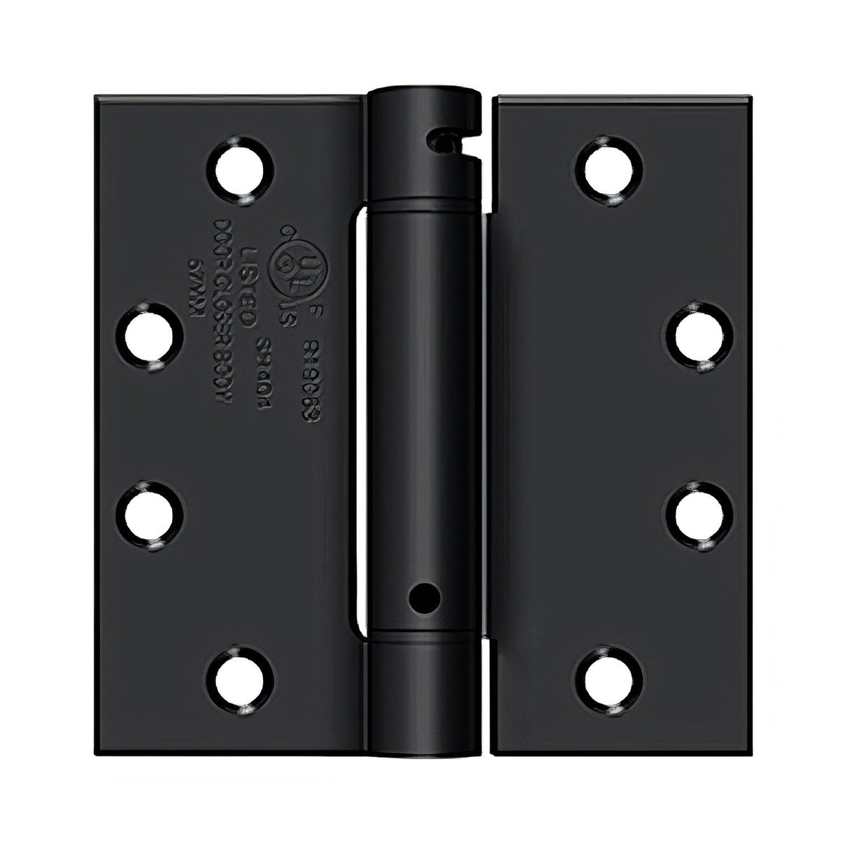 Deltana DSH45U1B paint black spring hinge