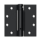 Deltana DSH45U1B paint black spring hinge