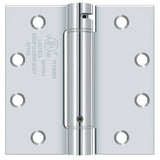 Deltana DSH45U26 polished chrome spring hinge