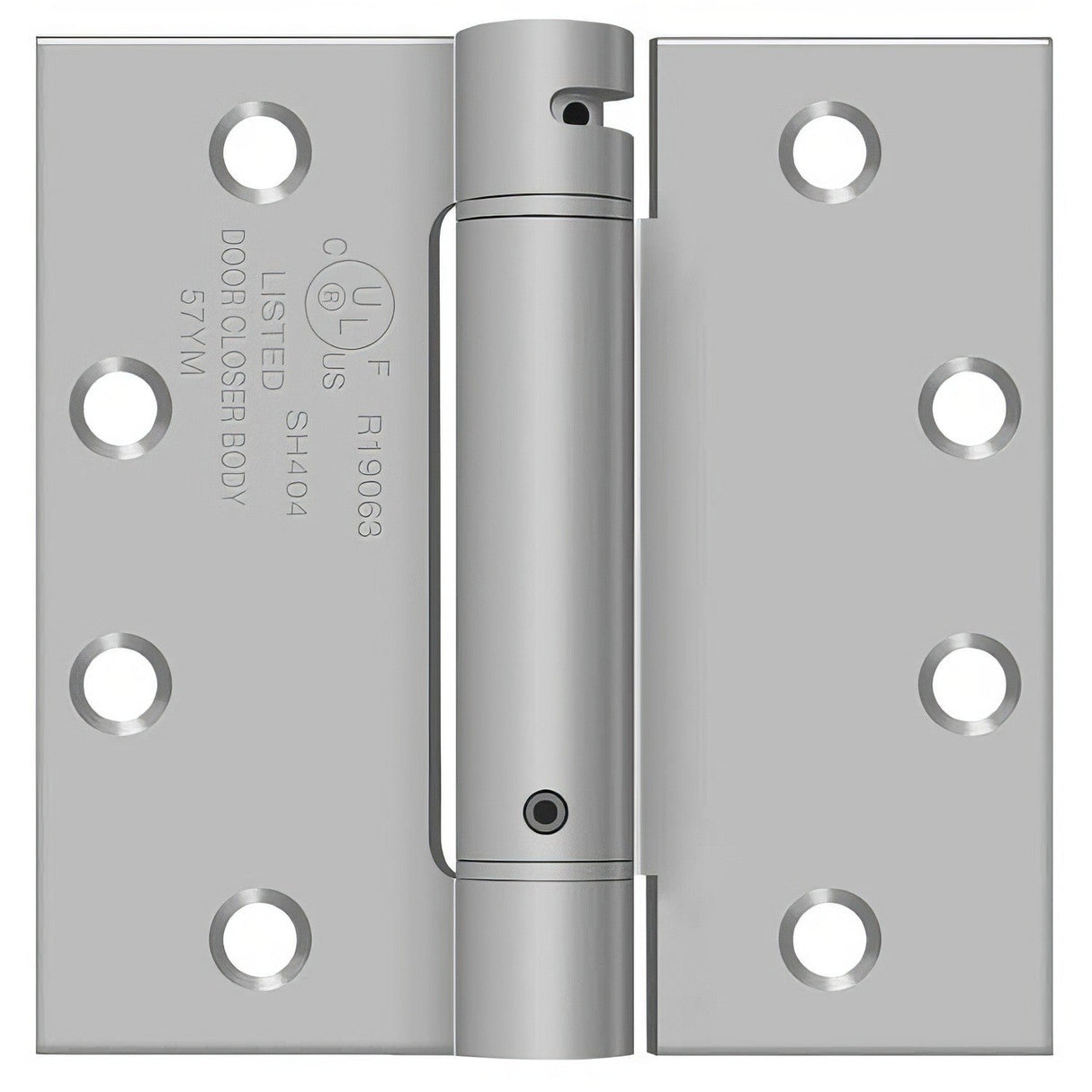 Deltana DSH45U32D satin stainless steel spring hinge