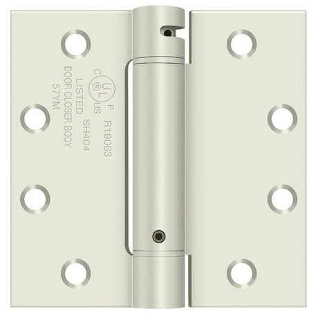 Deltana DSH45USPW spring hinge, additional view