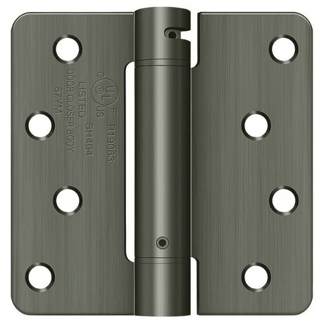 Deltana DSH4R415A spring hinge, additional view
