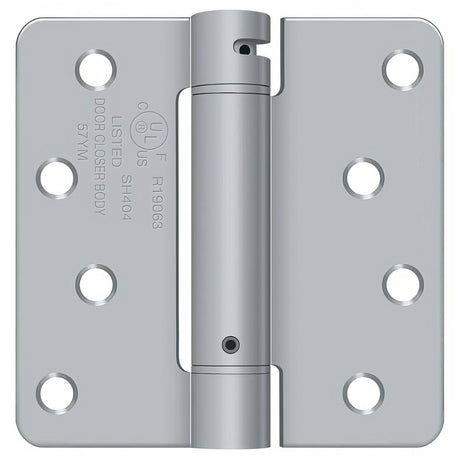Deltana DSH4R426D spring hinge in black, additional view