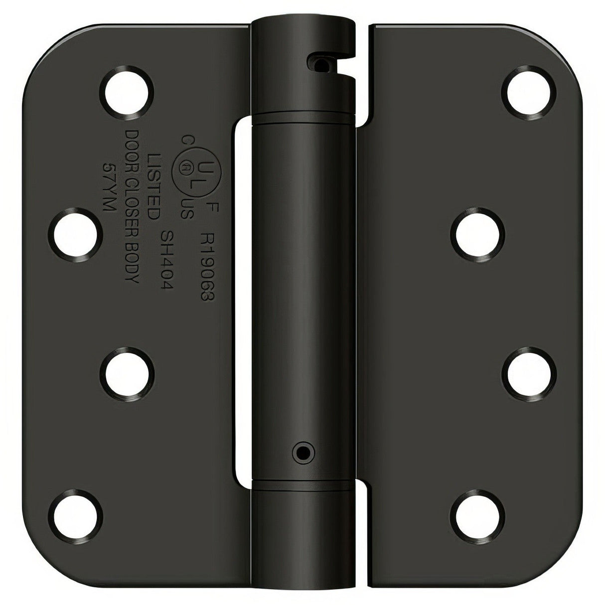 Deltana DSH4R510B oil rubbed bronze spring hinge