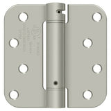 Deltana DSH4R515 satin nickel spring hinge