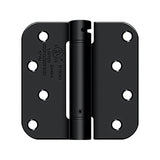 Deltana DSH4R51B flat black spring hinge