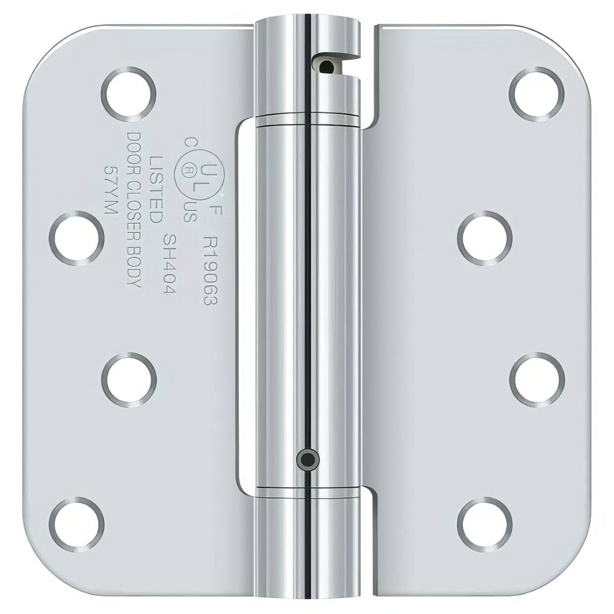 Deltana DSH4R526 chrome spring hinge