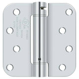 Deltana DSH4R526 chrome spring hinge
