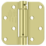 Deltana DSH4R52DBM zinc dichromate spring hinge