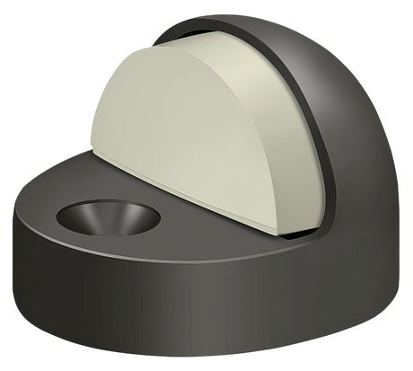 Deltana DSHP916U10B dome door stop in satin nickel, additional view