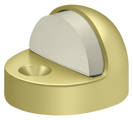 Deltana DSHP916U3 polished brass dome door stop