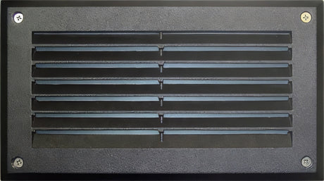 Dabmar Lighting DSL1000-L12-50K-B black outdoor step light
