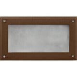 Dabmar Lighting DSL1001-BZ bronze brick/step/wall light