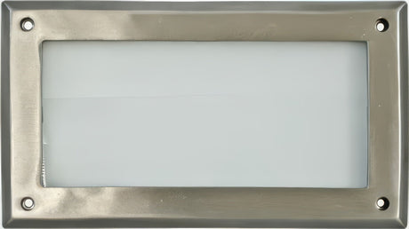 Dabmar Lighting DSL1001-L12-50K-SS304 stainless steel 304 outdoor step light