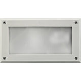 Dabmar Lighting DSL1001-W white brick/step/wall light