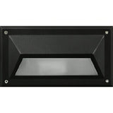 Dabmar Lighting DSL1002-B black brick/step/wall light