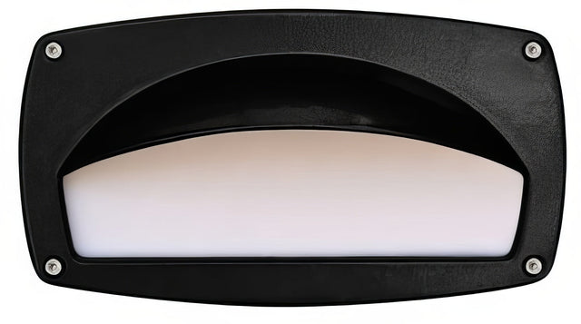 Dabmar Lighting DSL1014-L12-30K-B black outdoor step light
