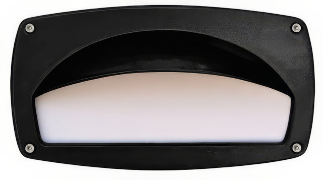 Dabmar Lighting DSL1014-L9-65K-B black outdoor step light