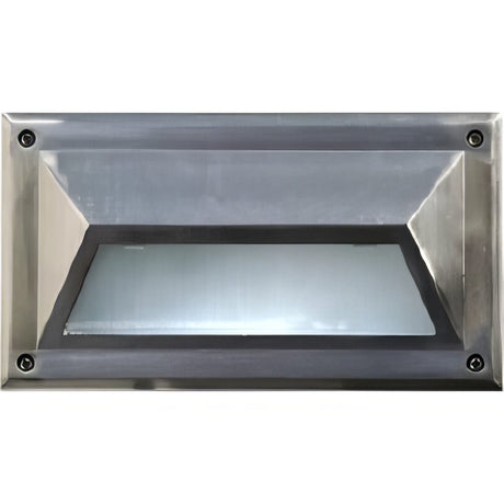 Dabmar Lighting DSL1033-SS electro plated stainless steel brick/step/wall light