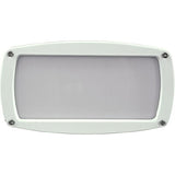 Dabmar Lighting DSL1073-W white brick/step/wall light