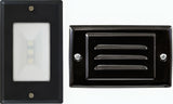 Dabmar Lighting DSL1250-LB3-30K-B black outdoor step light