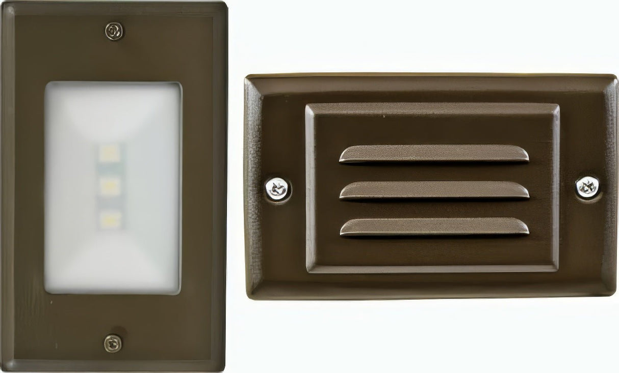 Dabmar Lighting DSL1250-LB3-30K-BZ bronze outdoor step light