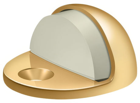 Deltana DSLP316CR003 dome door stop in satin nickel, additional view