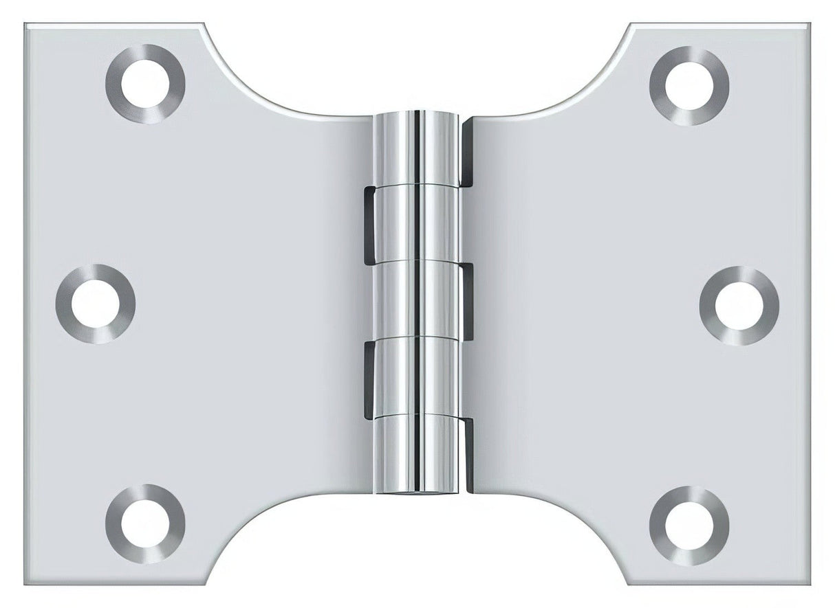 Deltana DSPA3040U26 chrome door hinge