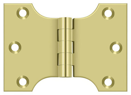 Deltana DSPA3040U3 polished brass door hinge
